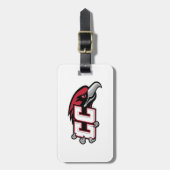 CC Thunderbird Logo Bagagelabel (Voorkant verticaal)