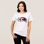 CC Thunderbird-logo Tri-Blend Shirt (Voorkant volledig)