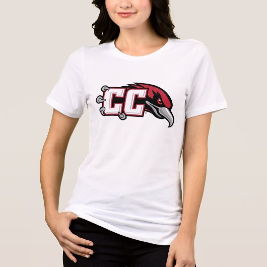 CC Thunderbird-logo Tri-Blend Shirt (Voorkant)