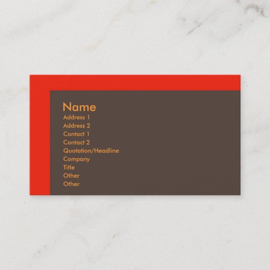 CC-Visitekaartje Visitekaartje (Voorkant)