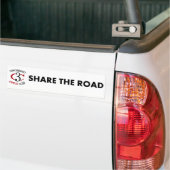 CCC Deel de Bumpersticker van de Weg (Op Truck)