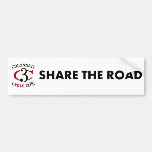 CCC Deel de Bumpersticker van de Weg (Voorkant)