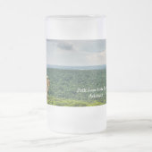 CCC Surplombe Petit Jean Frosted Glass Beer Mug (Centre)