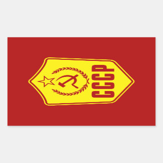 CCCP Communistische Embleem Stickers