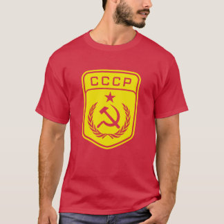 CCCP Emblem Communist Mannen T-Shirt