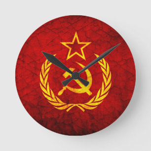 CCCP flag Ronde Klok