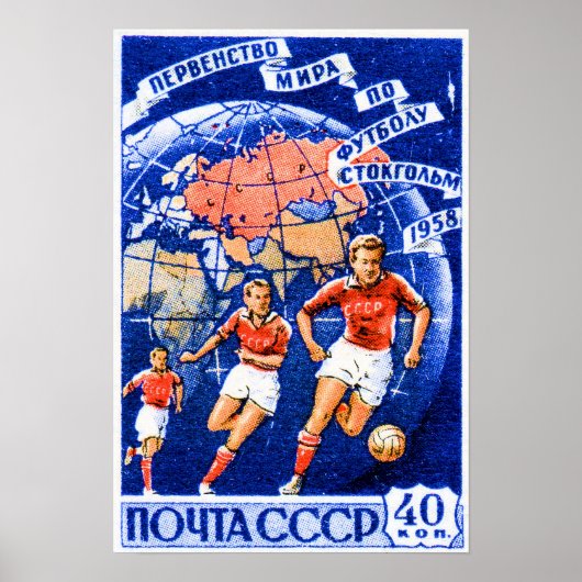 CCCP-Football Poster (Voorkant)