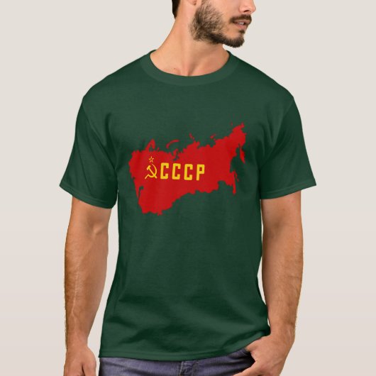 CCCP (Kaart) T-shirt (Voorkant)