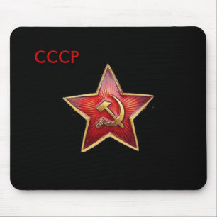 CCCP Red Star Mousepad Muismat