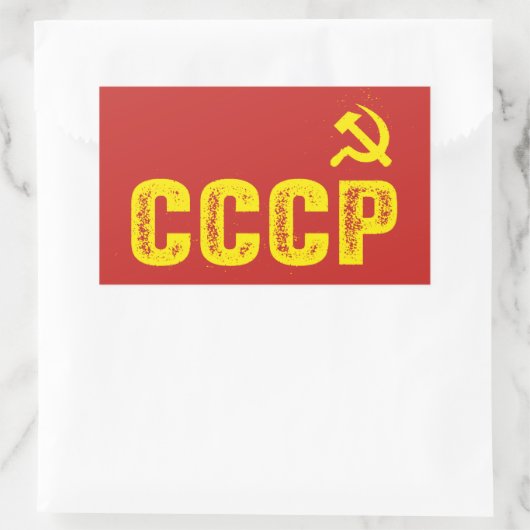 CCCP Retro en  Stickers (Tas)