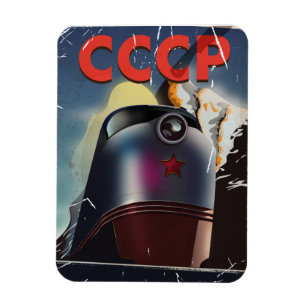 CCCP Retro Sovjet-Poster Magneet