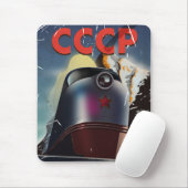 CCCP Retro Sovjet-Poster Muismat (Met muis)