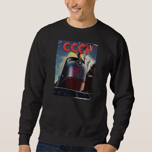 CCCP Retro  Sovjet-Poster Trui (Voorkant)