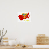 CCCP - Sovjet-Unie Poster (Keuken)