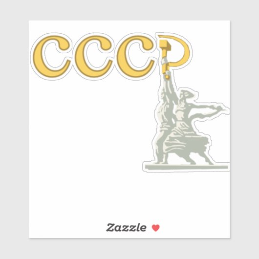 CCCP STICKER (Vel)