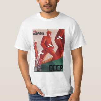 CCCP URSS propaganda T-shirt mannen