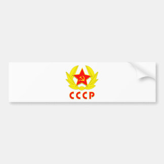 cccp ussr hamer en sikkel embleem bumpersticker