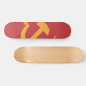cccp ussr hammer en sikkel skateboard (Horizontaal)