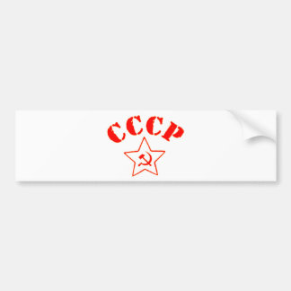 CCCP USSR Russische Rode Star Israel Depot Bumpersticker
