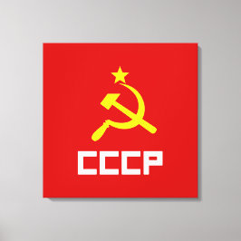 CCCP Verpakt Canvas Afdruk