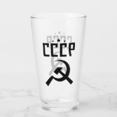 CCCP Verre de pint-ski (Dos)