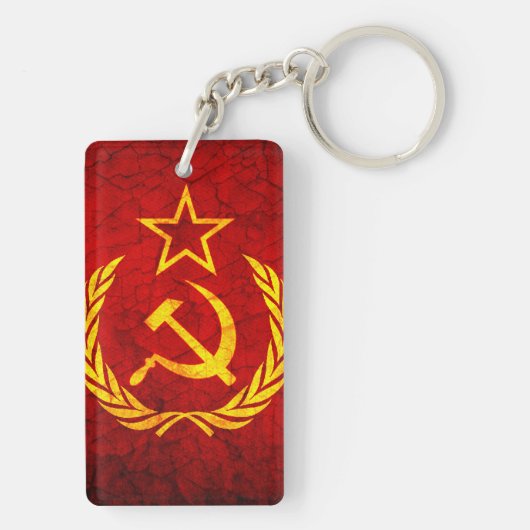  CCCP-vlag Sleutelhanger (achterkant)
