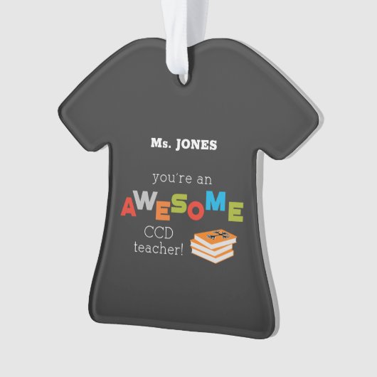 CCD Professeur Appréciation Day Book, Awesome (devant)