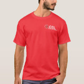 CCL Controllers Witte Logo T-shirt (Voorkant)