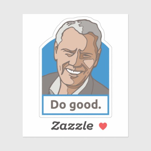 CCL Marshall Saunders "Do good" vinyle sticker (Feuille)