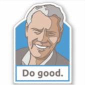 CCL Marshall Saunders "Do good" vinyle sticker (Devant)