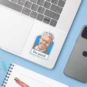 CCL Marshall Saunders "Do good" vinyle sticker (Ordinateur portable avec iPhone)