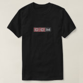 CCM logo Fitted Scoop T-shirt (Design voorkant)