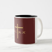 CCMH-Mok Tweekleurige Koffiemok (Voorkant rechts)