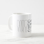 CCPC 11 onces. Tasse blanche classique (Devant gauche)