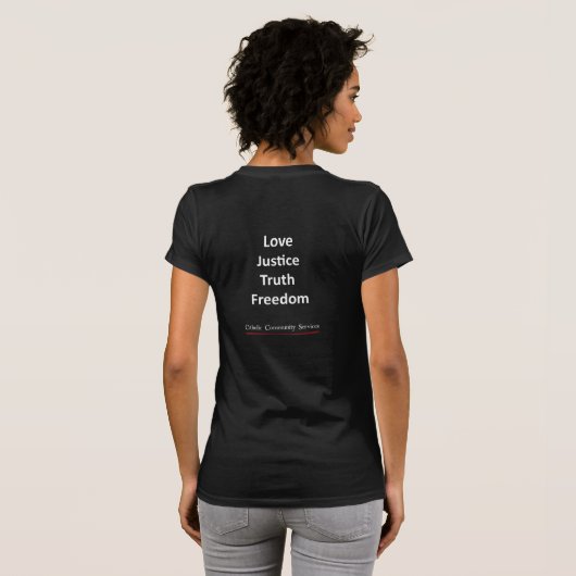 CCS Core Values Women's T-Shirt (Achterkant volledig)