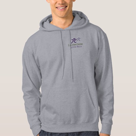 CCS Costa Rica Gedekt Sweatshirt - Grijs (Voorkant)