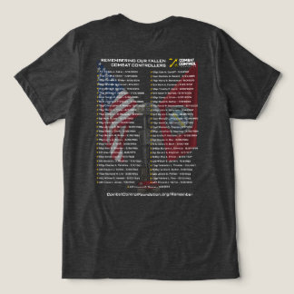 CCT-herdenkingsheritageshirt | Elke naam inbegrepe Tri-Blend Shirt