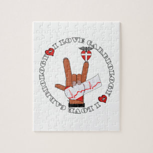 CCU - IK HOEFT VAN CARDIOLOGIE - ASL HAND SIGN LEGPUZZEL