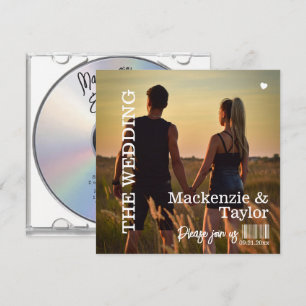 CD Foto Hoes Bruiloft Kaart