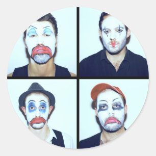 CD-HOESJE RONDE STICKER