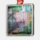  CD Hoesjes Collage Metalen Ornament (Links)