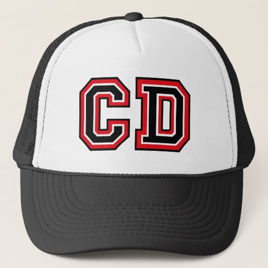 "CD"-monogram Trucker Pet (Voorkant)