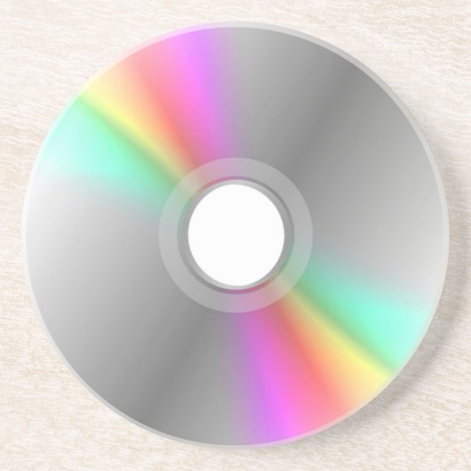 CD Music Disc Jockey Onderzetter (Voorkant)