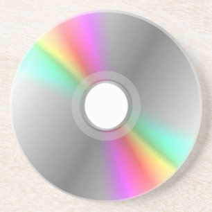 CD Music Disque Jockey Dessous de verre