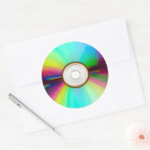 CD Ronde Stickers (Envelop)