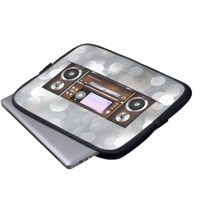 Cd-speler Laptop Sleeve (Voorkant onderkant)