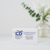 CD-Visitekaartje Visitekaartje (Staand voorkant)