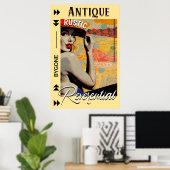 CDantiguerustisch Poster (Thuiskantoor)