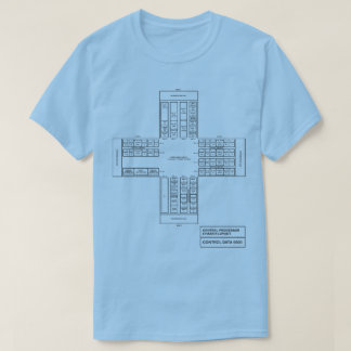 CDC 6600-chassisindeling T-Shirt