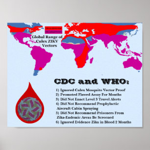 CDC en WHO hebben burgers niet door RoseWrites bes Poster